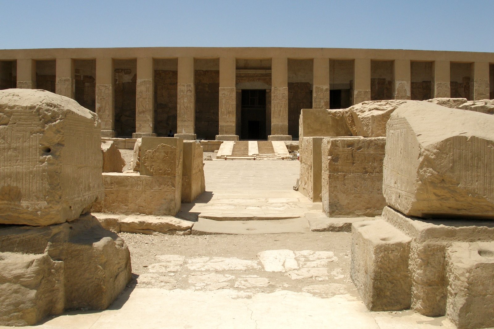Abydos — Seti I's Temple, the King List and the Osireion