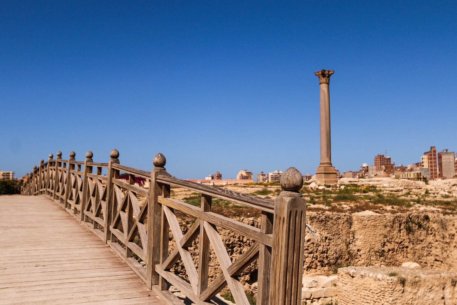 Ancient Alexandria — Catacombs, Pompey's Pillar, Kom el-Dikka and the Pharos