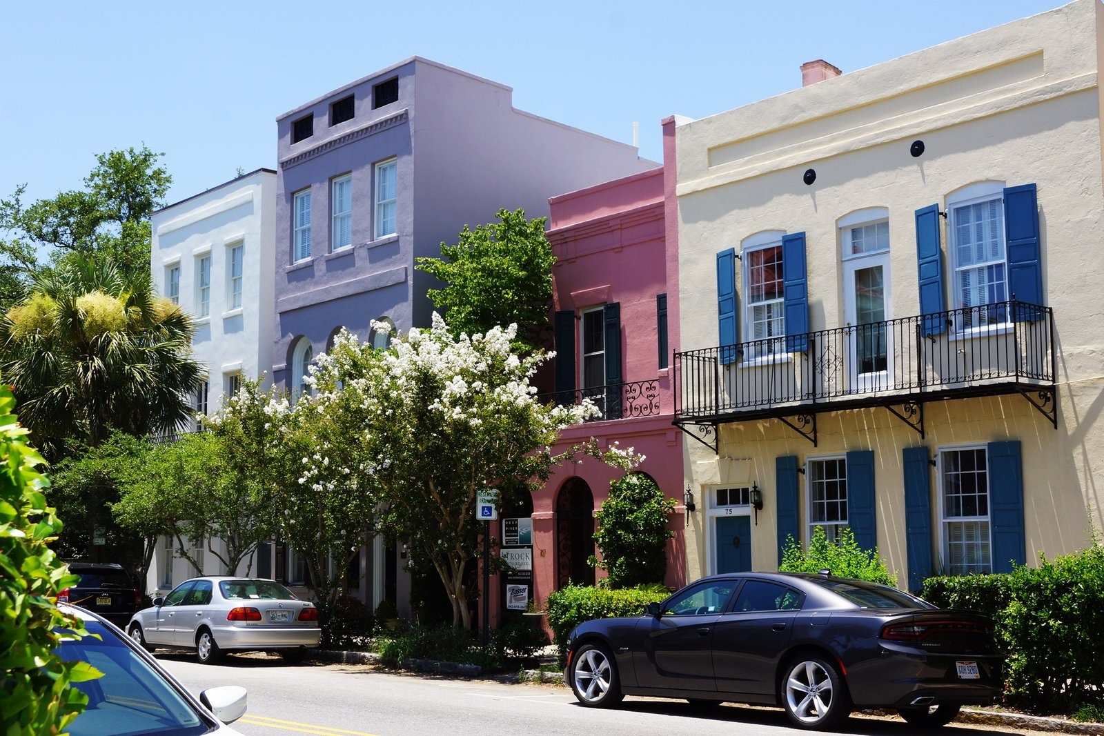 Charleston — the Old Walled City, the Wharves and the Battery