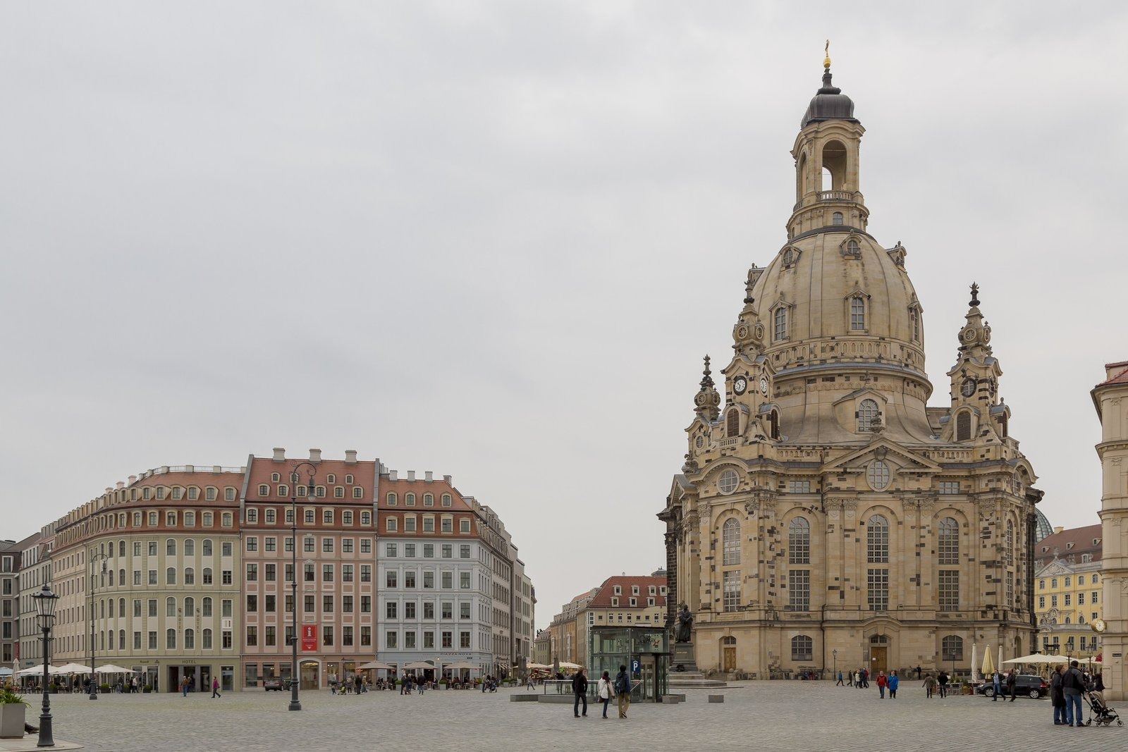 Dresden — the Striezelmarkt, Stollen and the Rebuilt City