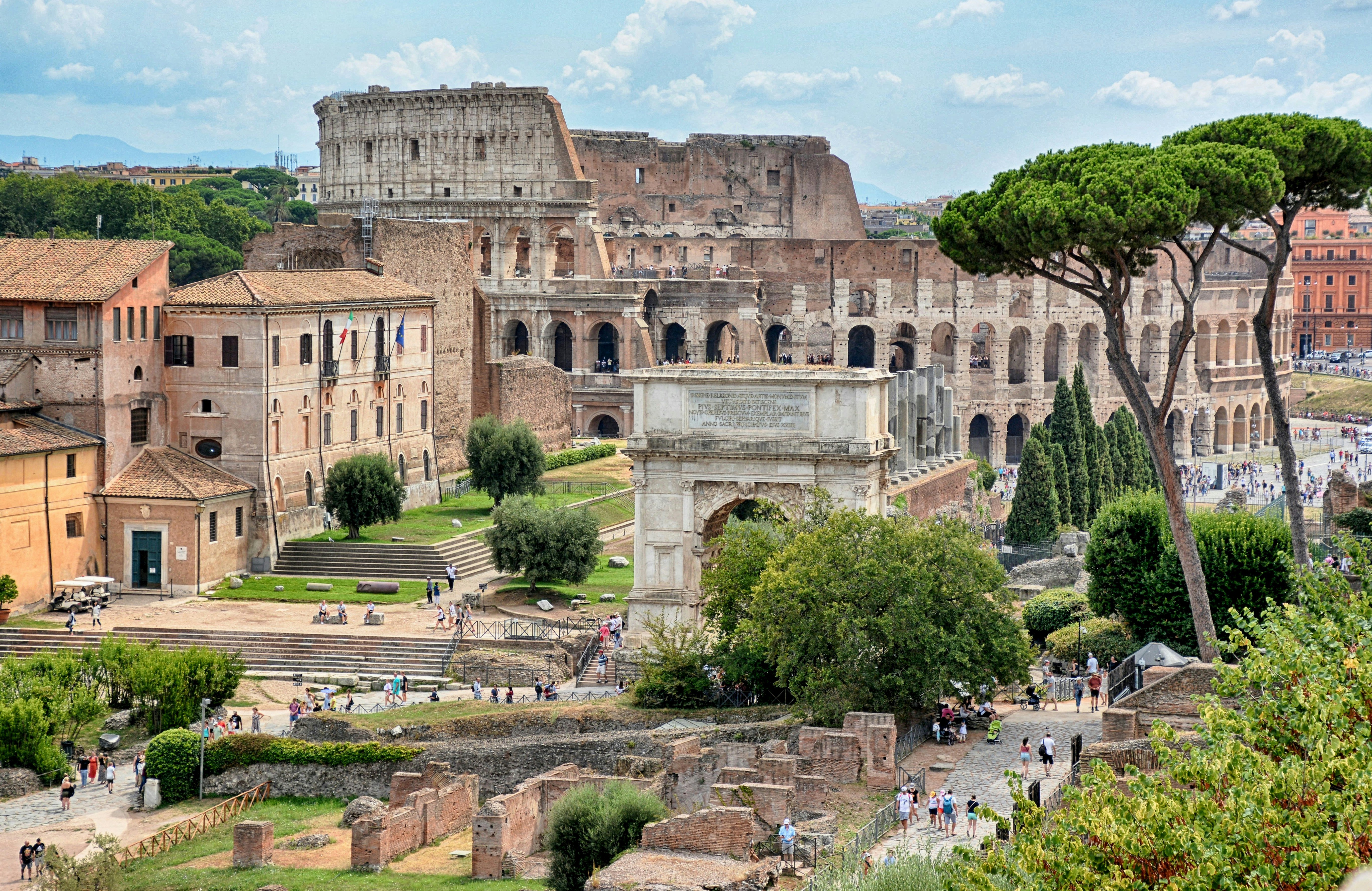Colosseum, Roman Forum & Palatine Hill
