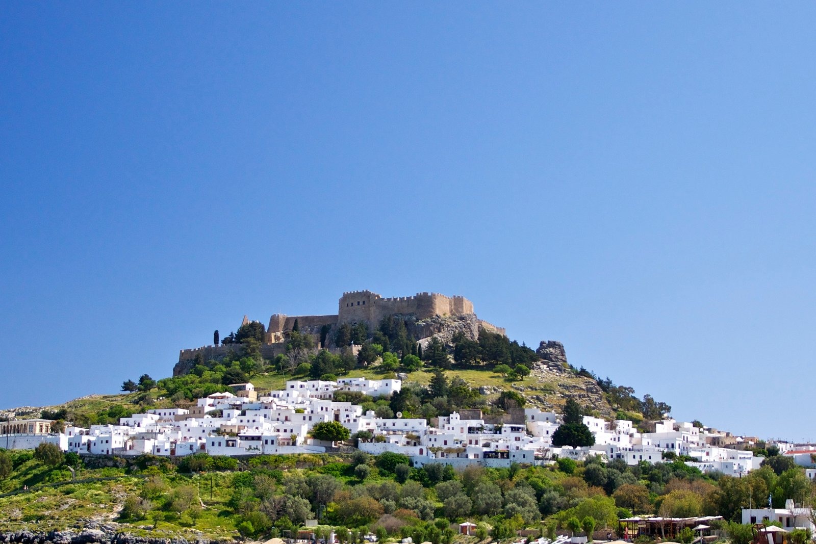 Lindos — the Acropolis and the Captains' Village