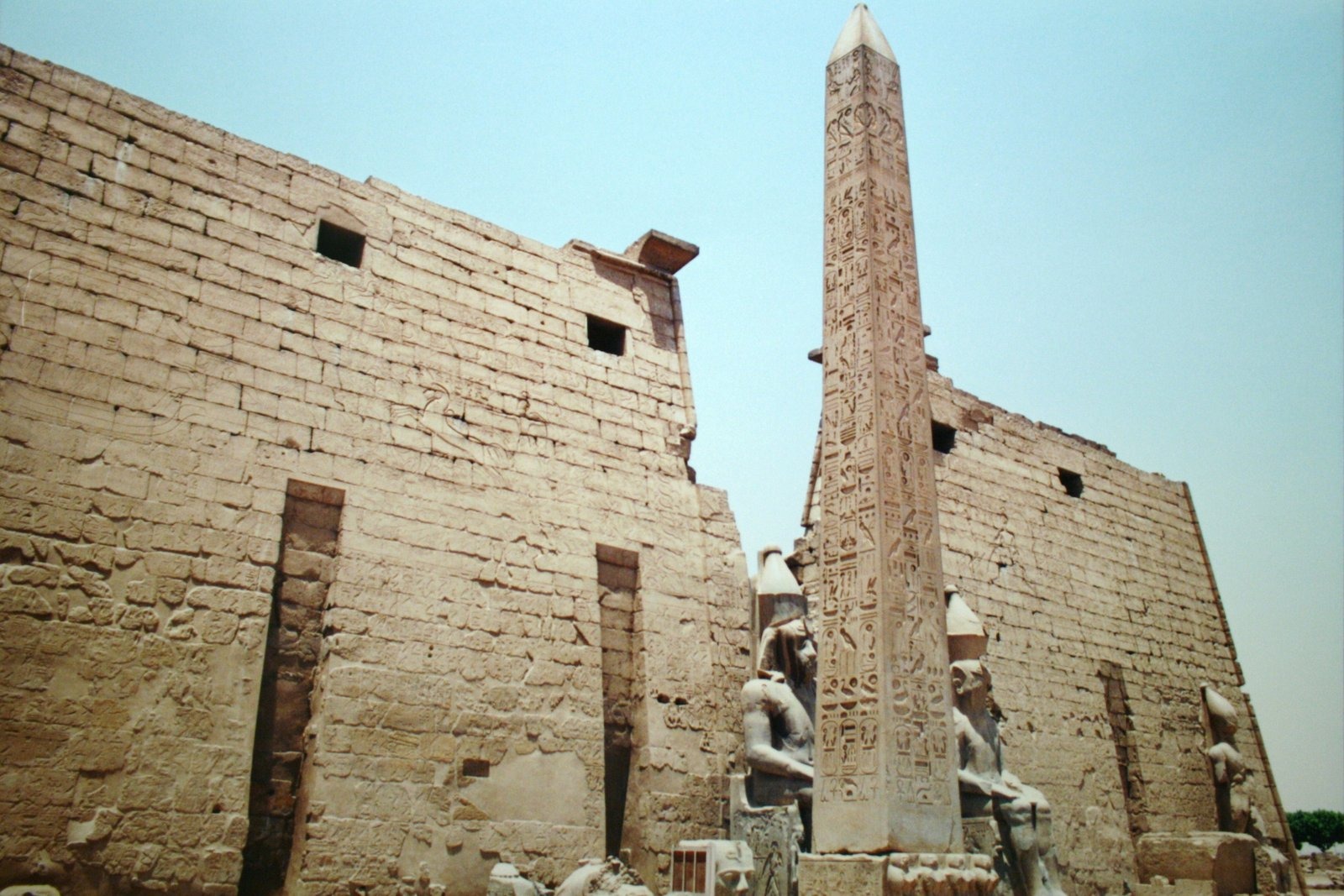 Luxor Temple, the Avenue of Sphinxes and the Corniche