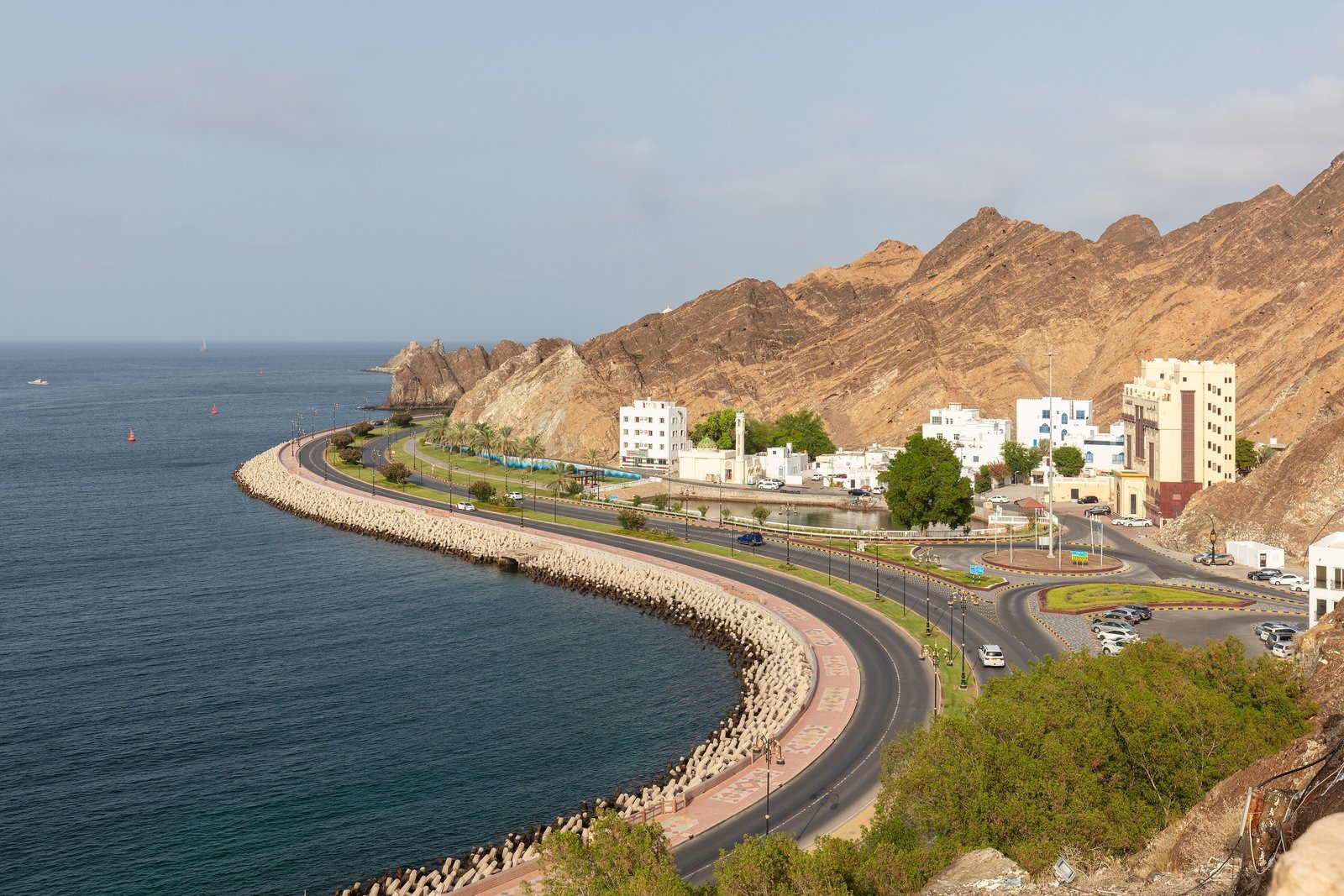 Muscat — Muttrah, Old Muscat and the Grand Mosque