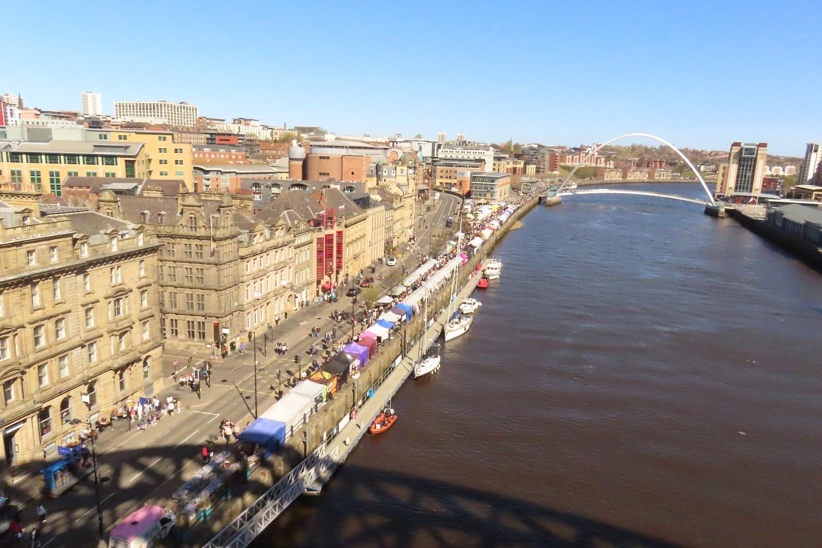 Newcastle upon Tyne — the New Castle, the Quayside and Grainger Town