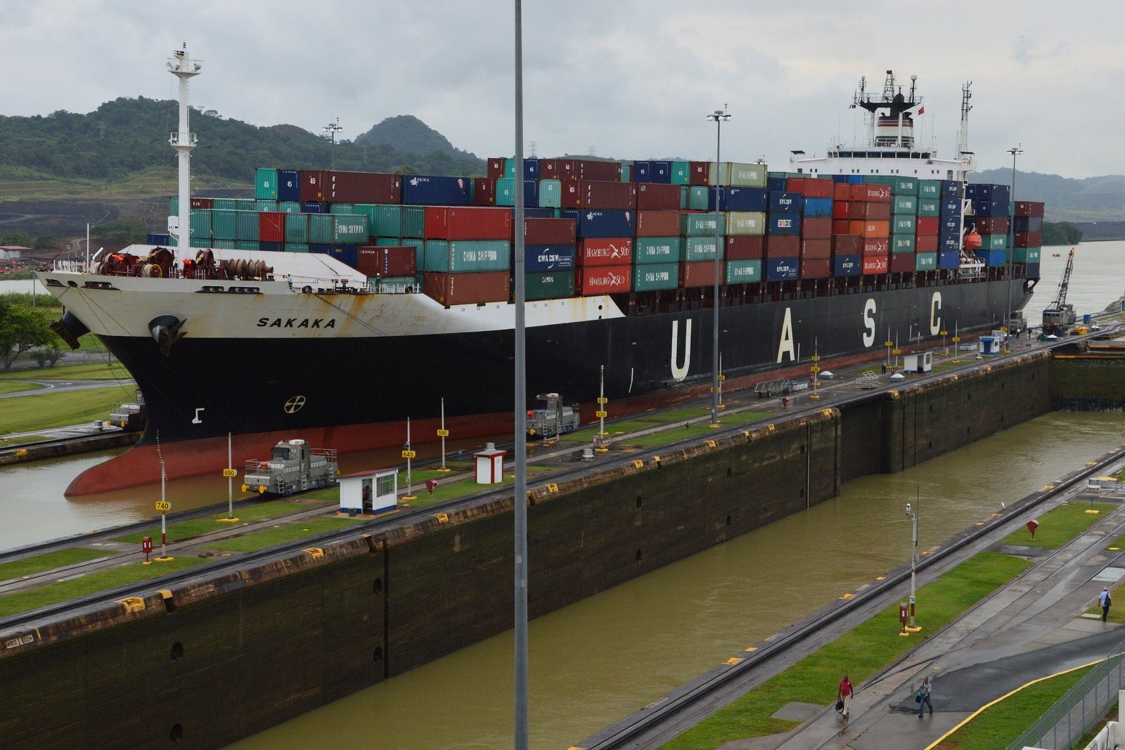 The Panama Canal — Miraflores Locks and the Canal Zone at Balboa