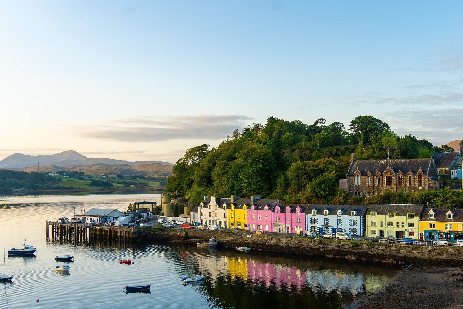 Portree — the Harbour, the Lump and the Prince's Farewell