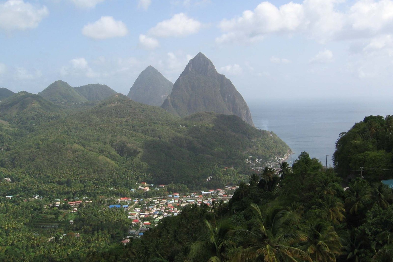 Soufrière and the Pitons — St Lucia