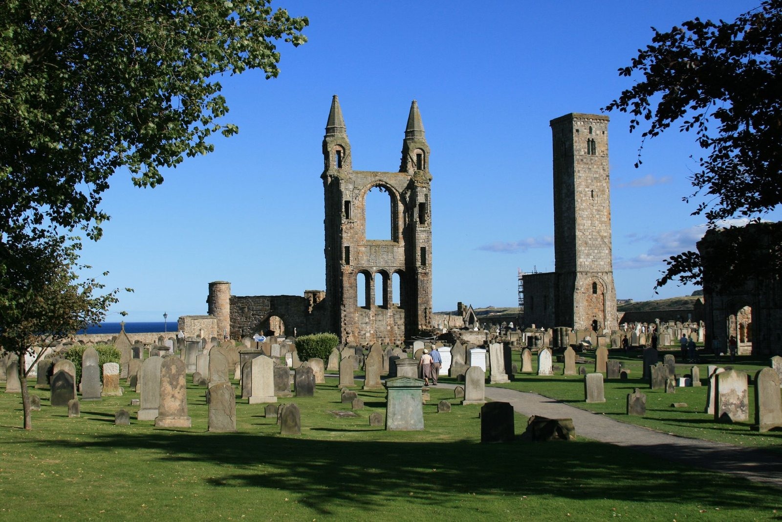 St Andrews — the Old Course, the Cathedral and the Castle